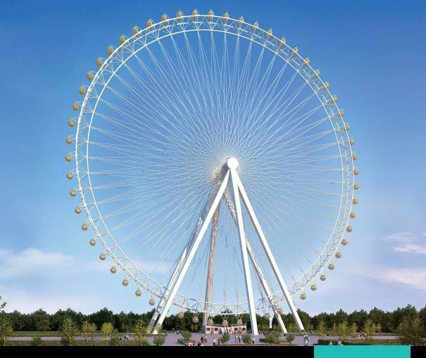 160m Ferris wheel